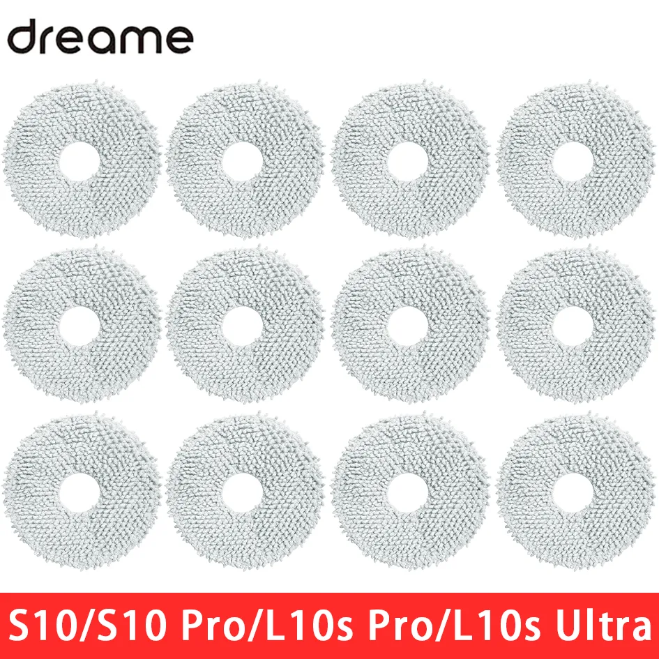 드림 봇 L10s 프로 L10s 울트라 S10, S10 프로, 샤오미 미지아 옴니 로보터 X10 용 걸레질 패드, 진공 청소기 액세서리