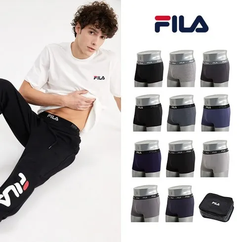 FILA 리얼블랙에디션 드로즈 9종 남성