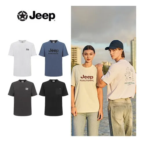 JEEP 남성 24 SUMMER COOL SORONA 반팔 티셔츠 4종