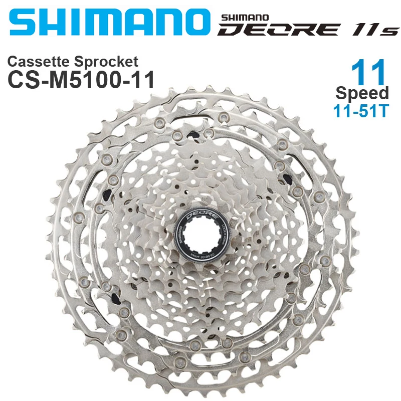 Shimano Deore CS M5100 11 단 카세트 스프로케 프리휠