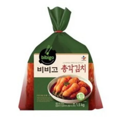 비비고총각김치