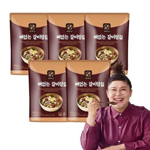 이영자의 뼈없는갈비탕 900g x 8팩 총7.2kg