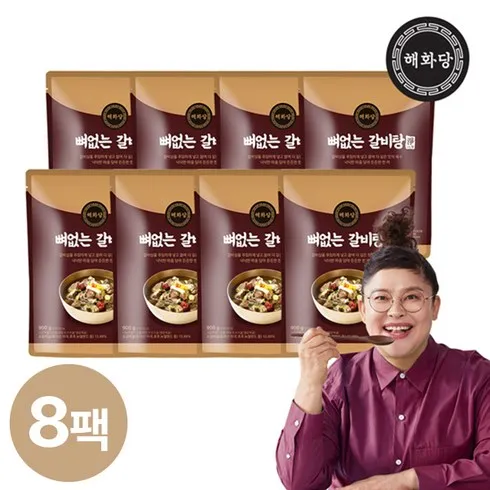 이영자의 뼈없는갈비탕 900g x 8팩 총7.2kg