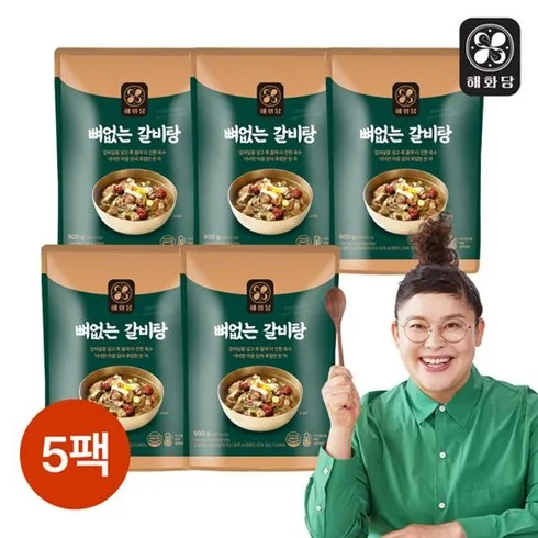 해화당 이영자의 뼈없는갈비탕 900g 8팩