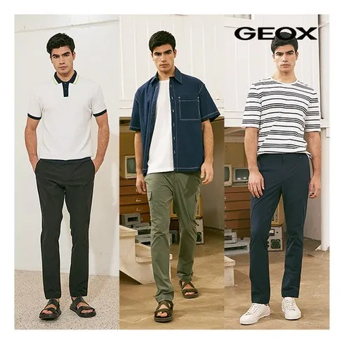 GEOX 24SS 남성 썸머 멀티 쿨 팬츠 3종