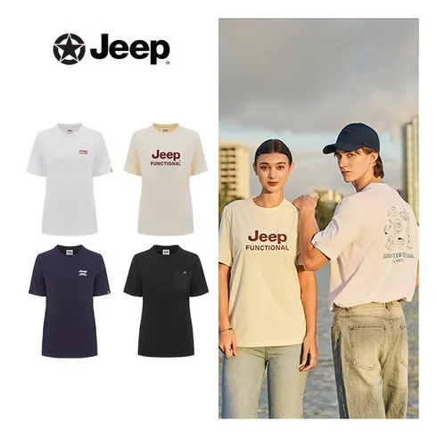 JEEP 남성 24 SUMMER COOL SORONA 반팔 티셔츠 4종