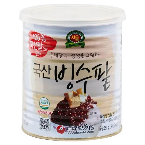 밀크빙수 총 24팩 통통단팥 4개