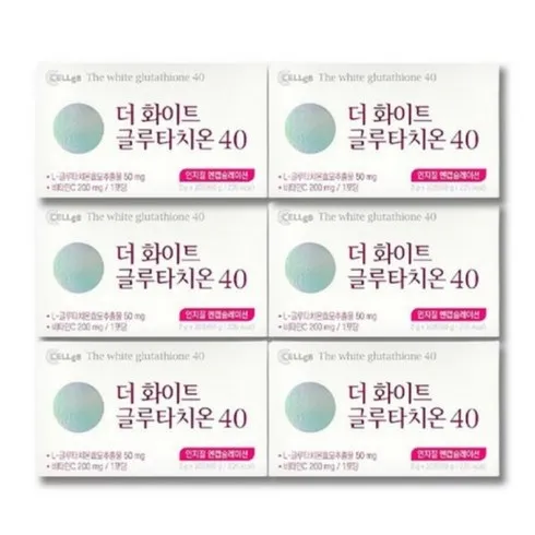 셀게이트 더 화이트 글루타치온 6개월분