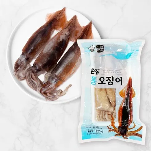 손질통오징어 특대 150g16마리